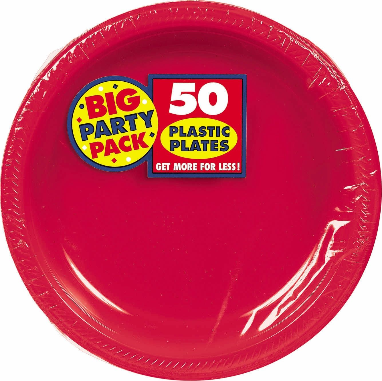 hard plastic party plates