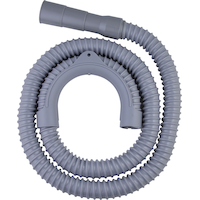 PlumbShop Plastic Corrugated Washing Machine Discharge Hose, 5-ft Composite_or_Mixed