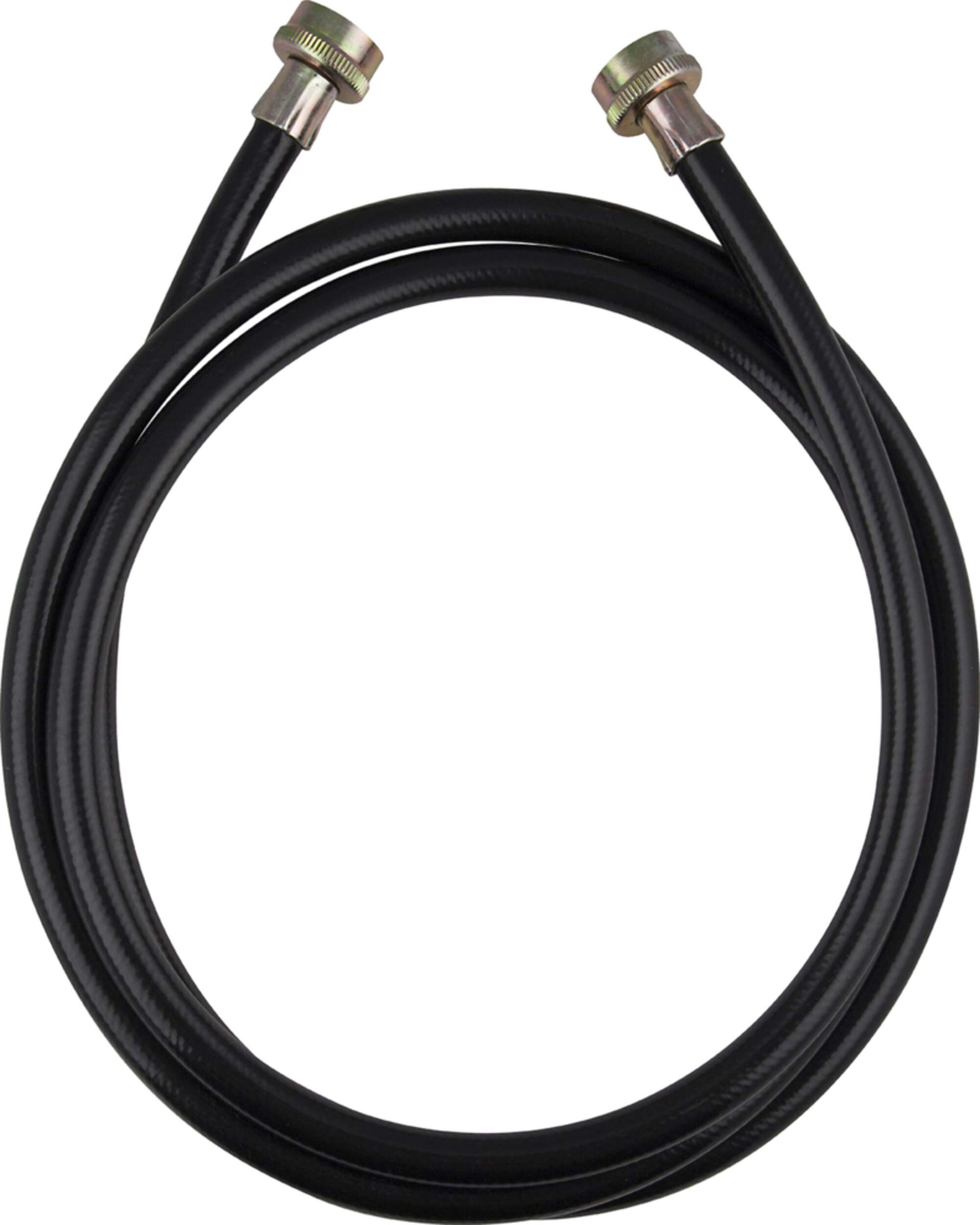 PlumbShop PVC Washing Machine Water Connector, Black, 3/4-in x 8-ft Composite_or_Mixed