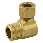 Value Collection - 3/8″ Pipe, 1/2″ Copper Tube, Brass Compression Pipe  Coupling - 45884186 - MSC Industrial Supply