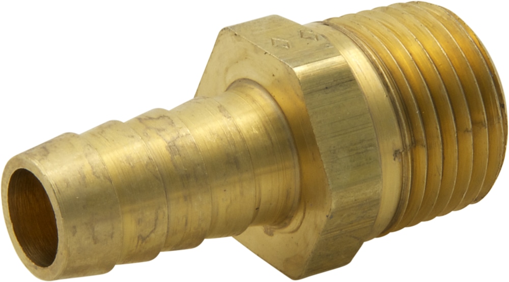 Brass Hose Barb Adapter, 1/2in MIP x 1/2in ID Hose Canadian Tire