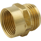 PlumbShop Brass Compression Union Elbow Fitting, 3/8-in OD, 1-pk
