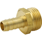 3/4 in x 3/4 in Fitting Size, Male x Female, Garden Hose Adapter -  1P723