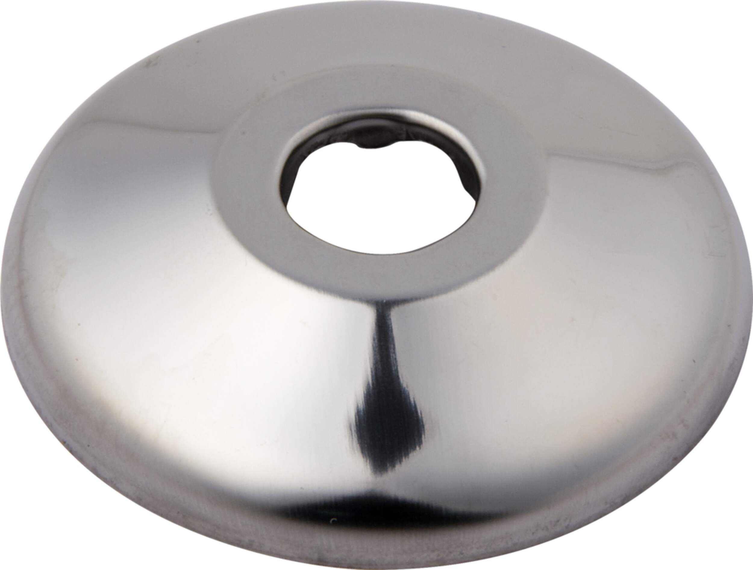 PlumbShop Stainless Steel Floor/Ceiling Flange, 2-pk, 3/8-in IP or 5/8-in OD Overhead_Plunge