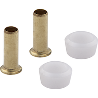 PlumbShop Plastic Tubing Compression Adapters, 1/4-in OD, 2-pk