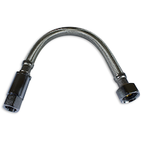 Waterline Flood Protect Faucet Connector Kit, 12-in Overhead_Plunge