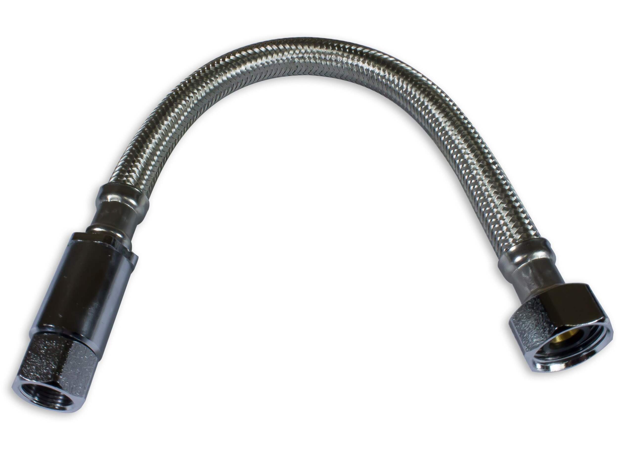 Waterline Flood Protect Faucet Connector Kit, 20-in Overhead_Plunge