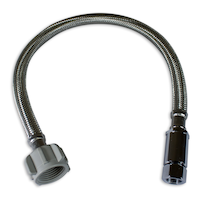 Tuyau de toilette Waterline Flood Protect, 12 po Overhead_Plunge