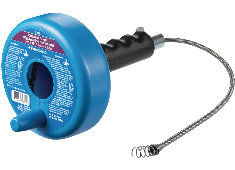 PS2410 Canister Auger with Spring Wire, 15ft Canadian Tire