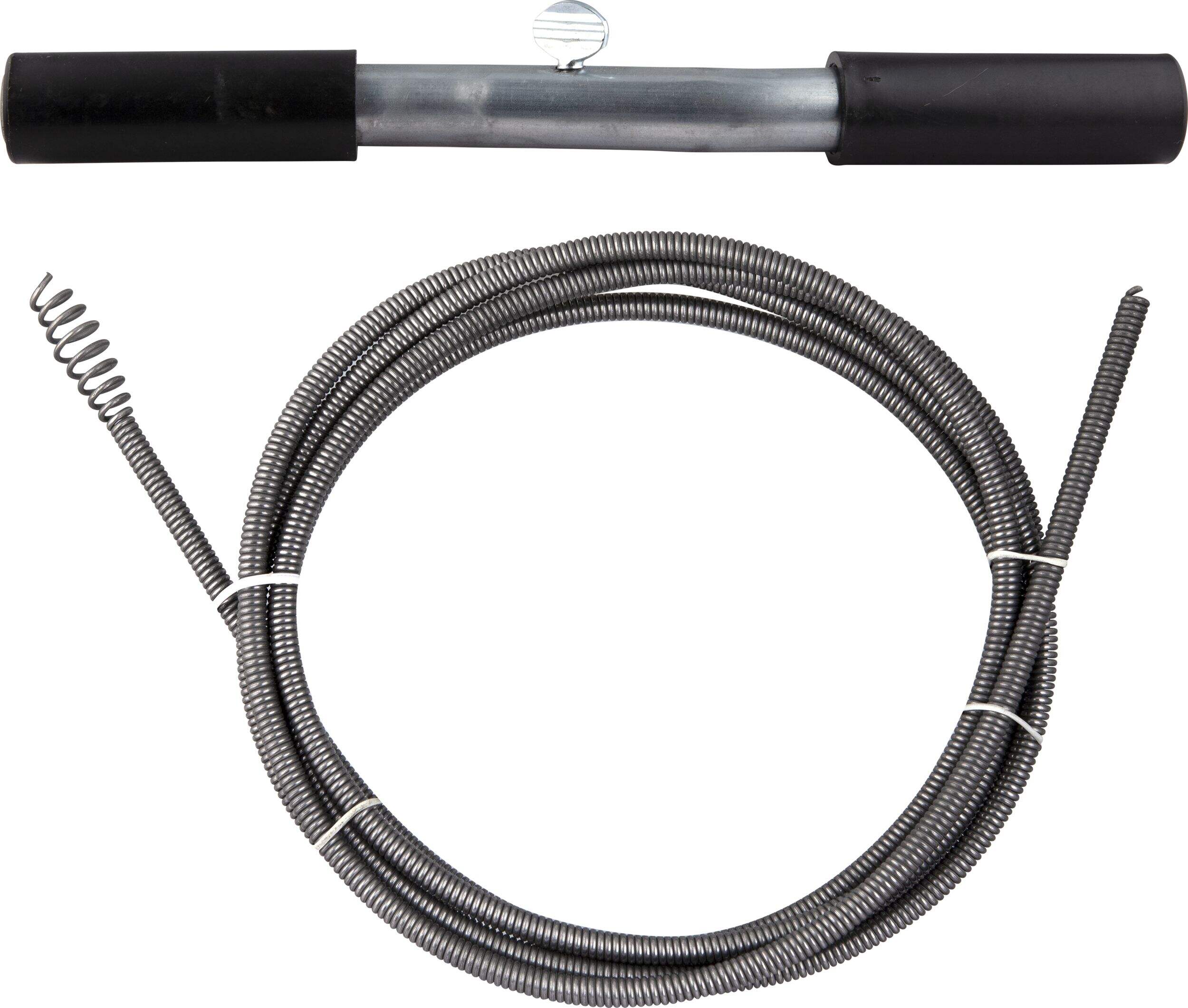 PlumbShop Drain Auger, 1/4-in x 8-ft Composite_or_Mixed