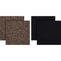 Joint plat en liège/caoutchouc PlumbShop, épaisseur variée Overhead_Flat