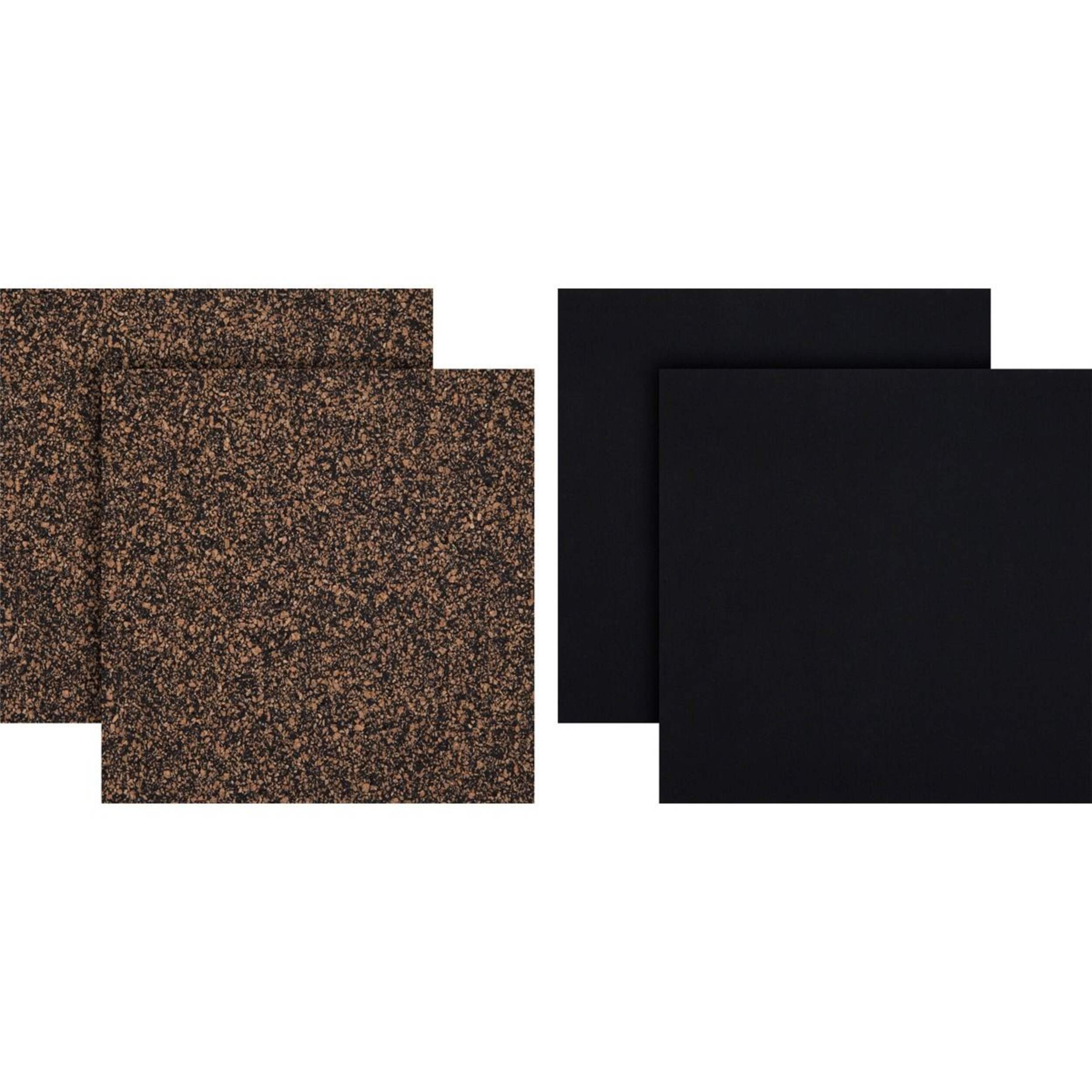 PlumbShop Rubber/Cork Sheet Gasket, Assorted Thickness Overhead_Flat