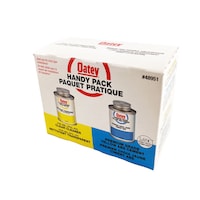 Oatey Cleaner/ABS Handy Pack, 118-mL Front_Three_Fourths_Angled_Left