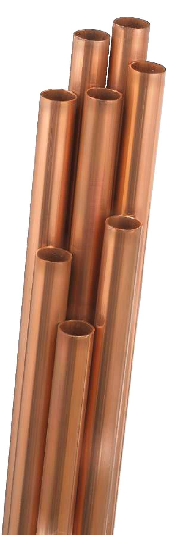 Great Lakes Copper Type L Copper Pipe, 1/2-in x 12-ft