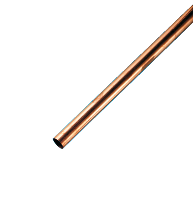Great Lakes Copper Type M Thin Wall Copper Pipe, 12in 1/2ft