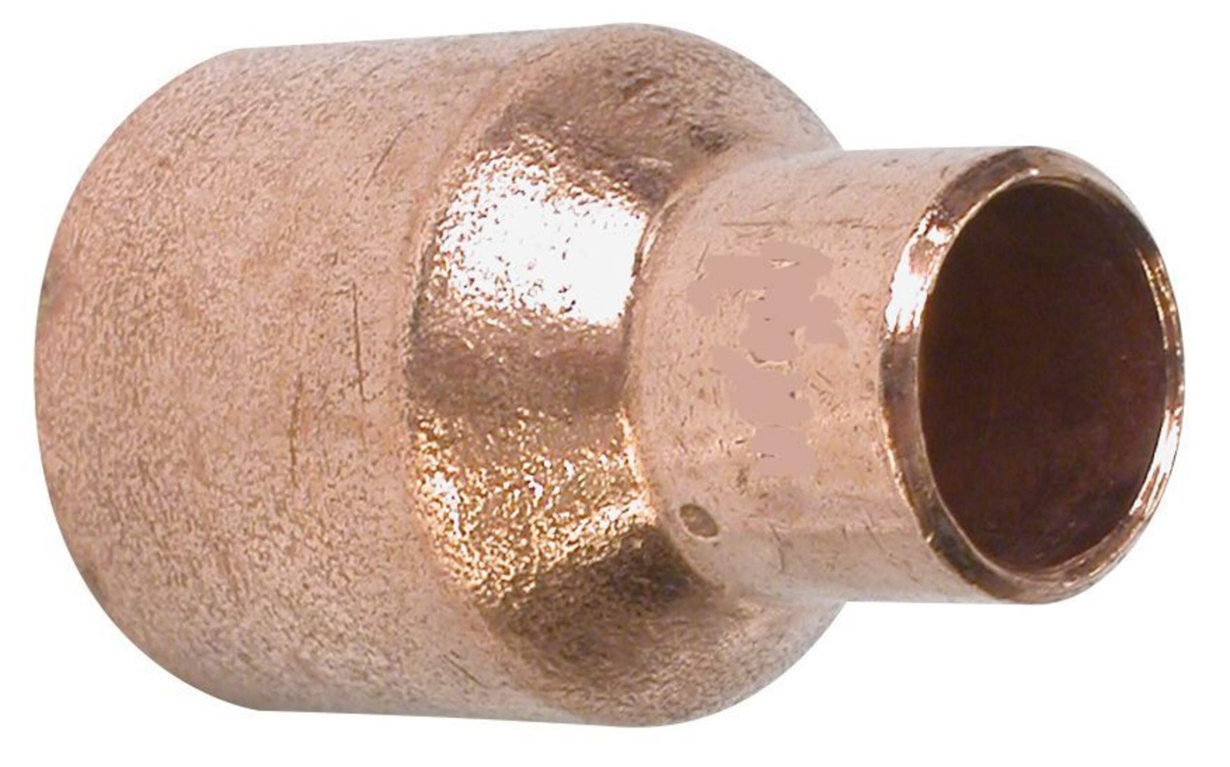 Bow Copper Reducer, 3/4 to 1/2-in Front_Three_Fourths_Angled_Right