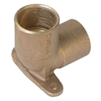 DDSU4012-5 Pack of 5 Reducing Tee Copper Fittings With Sweat Ends, 4 X 4 X  2-1/2