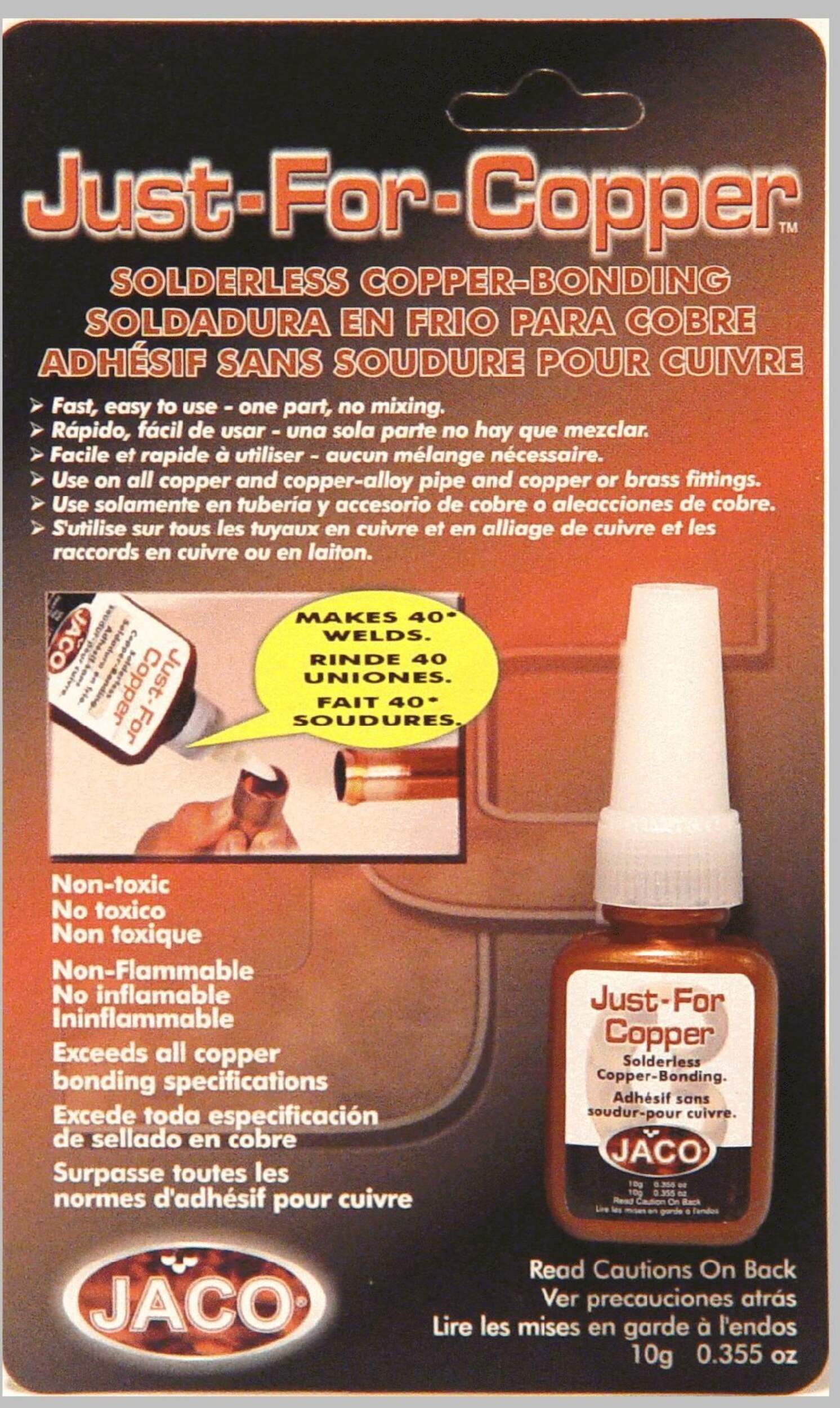 Just For Coppper Solderless Copper Bonding, 10-g Back_Flat