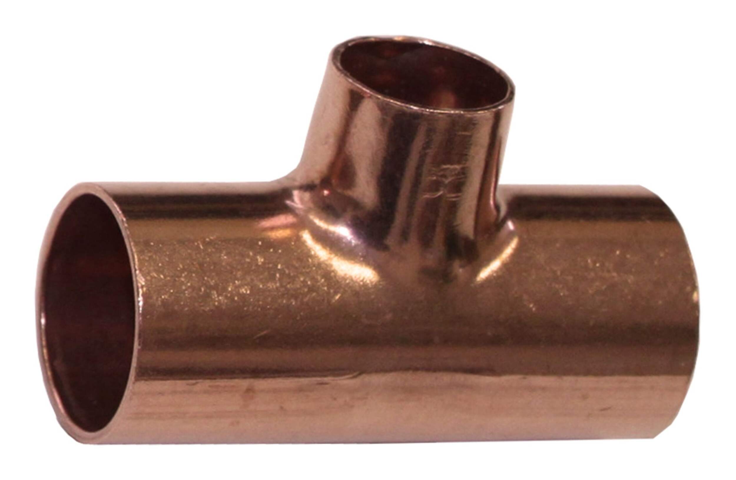Raccord en T cuivre-cuivre Bow, 3/4 po x 3/4 po x 1/2 po Bottom_Plunge