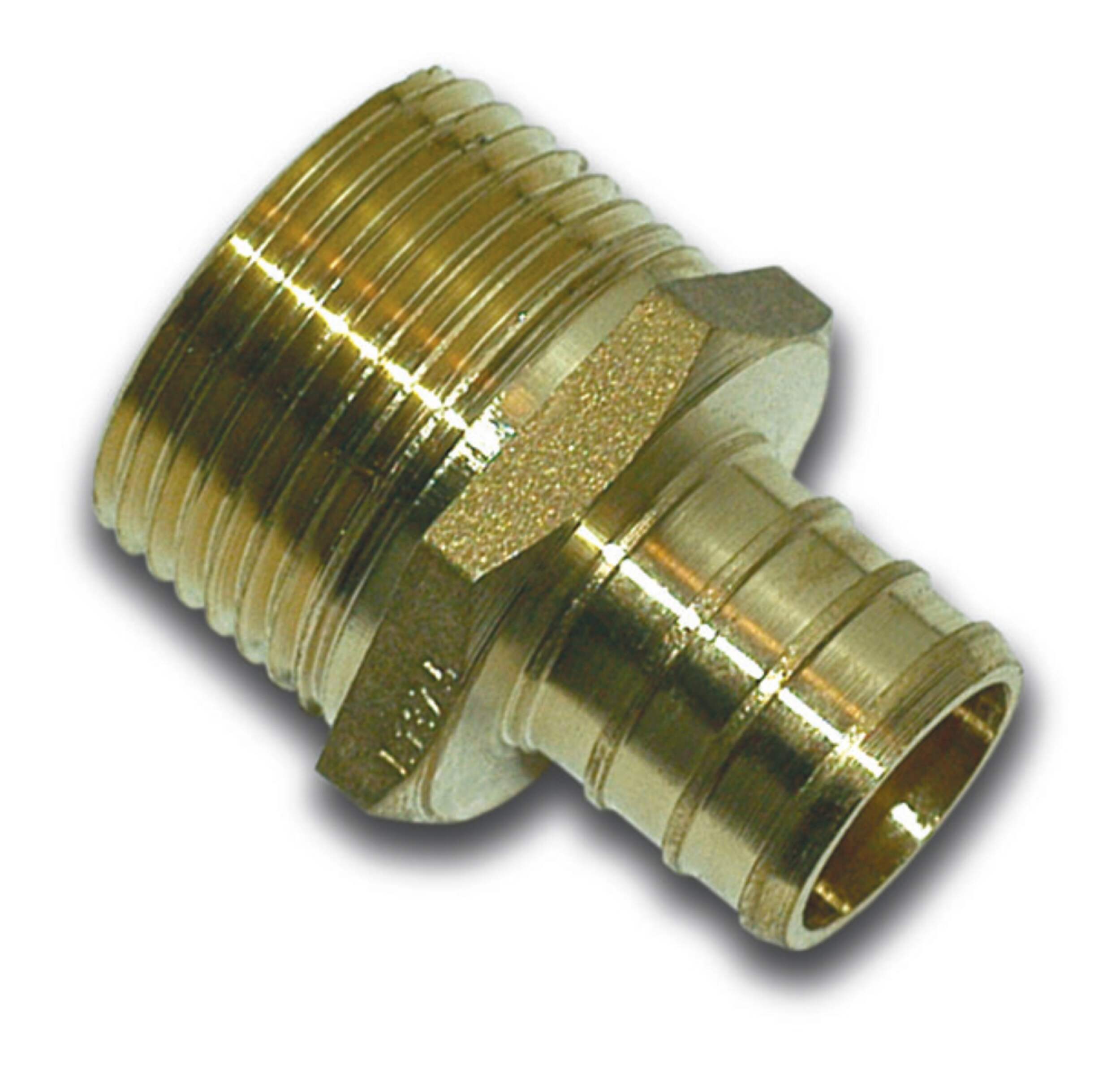 Adaptateur mâle pour tuyau PEX Waterline, 3/4 x 3/4 po, laiton massif Overhead_Plunge
