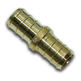 Waterline Solid Brass Coupling Fitting for PEX Pipe, 1/2-in, 25-pk Overhead_Flat
