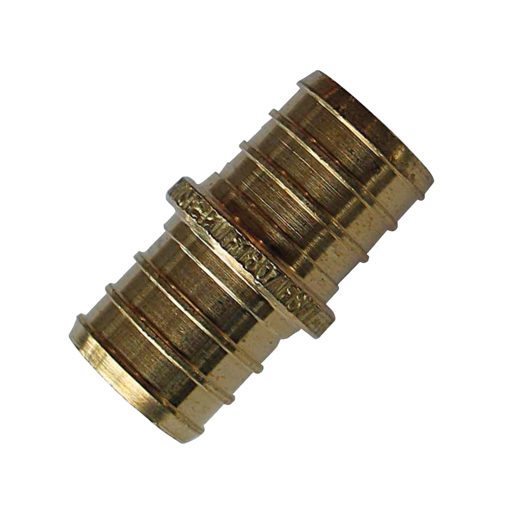 Waterline Solid Brass Coupling Fitting for PEX Pipe, 1/2in Canadian Tire