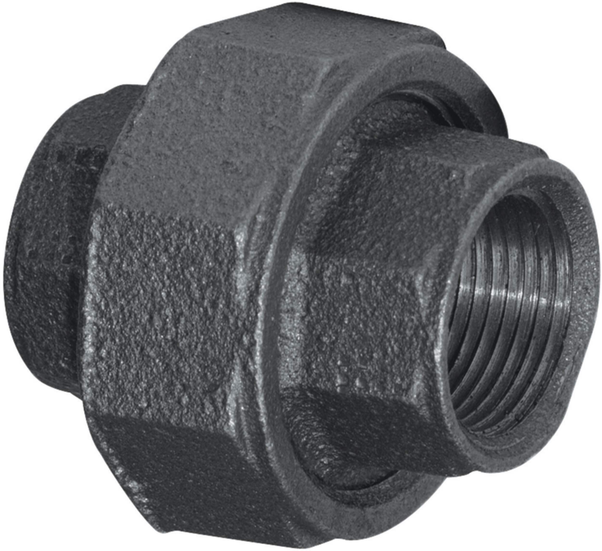 Aqua-Dynamic Galvanized Black Iron Pipe Nipple, Male Pipe Thread, 3/4 x 6-in Front_Elevated