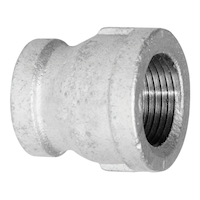 Aqua-Dynamic Galvanized Iron Fitting Coupling, Female Pipe Thread, 3/4 x 1/2-in