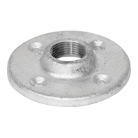 Aqua-Dynamic Galvanized Grey Steel Pipe Nipple, Male Pipe Thread, 1-1/4-in x Close