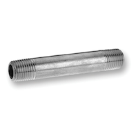 Aqua-Dynamic Galvanized Grey Steel Pipe Nipple, Male Pipe Thread, 3/4 x 5-in Overhead_Plunge