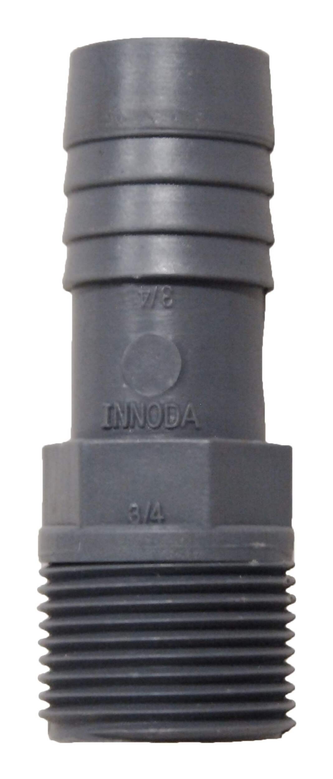Adaptateur de tuyau Innoda, 3/4 po Front_Flat