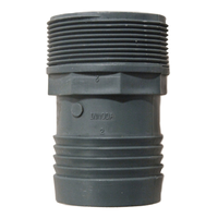 Innoda Polyethylene Pipe Adapter, 2-in Front_Flat