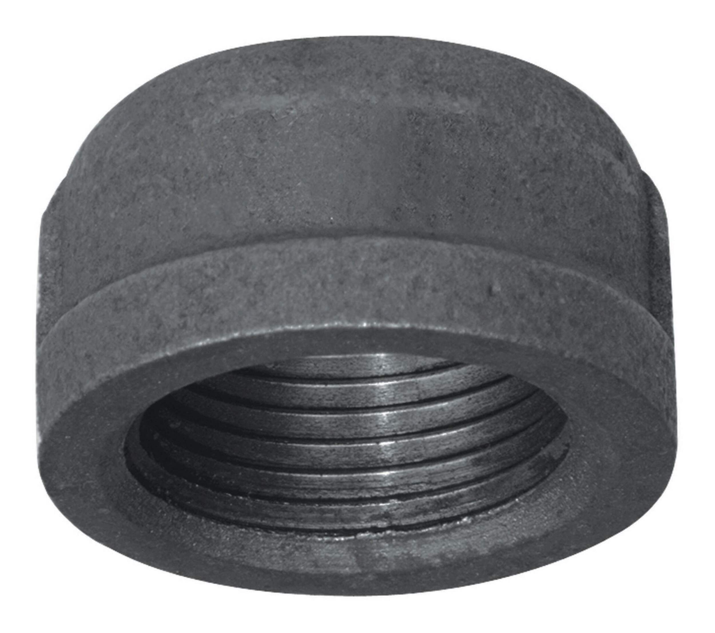Aqua-Dynamic Galvanized Black Iron Fitting Cap, Female Pipe Thread, 1/2-in Bottom_Plunge
