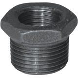 Aqua-Dynamic Galvanized Black Iron Fitting HEX Bushing, 1 x 3/4-in Front_Elevated