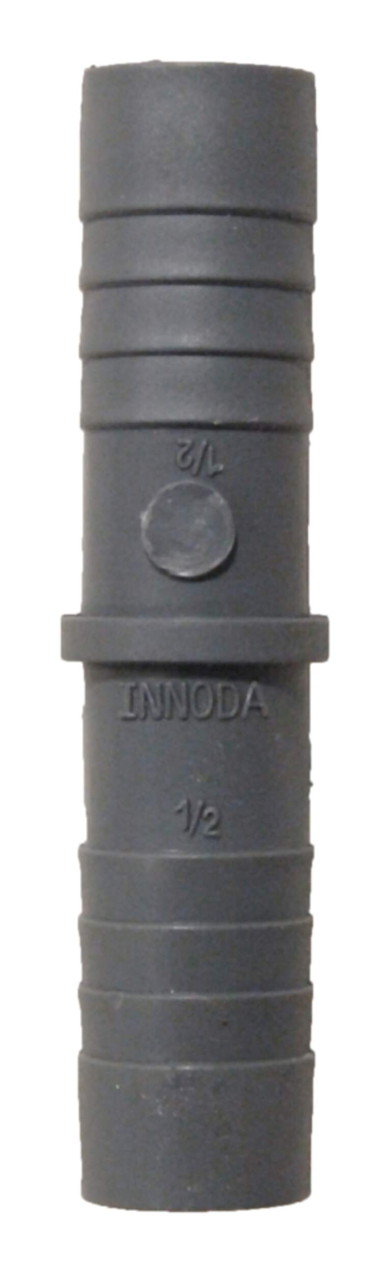 Innoda Poly Pipe Coupler for Cold Water, 1/2-in Front_Flat