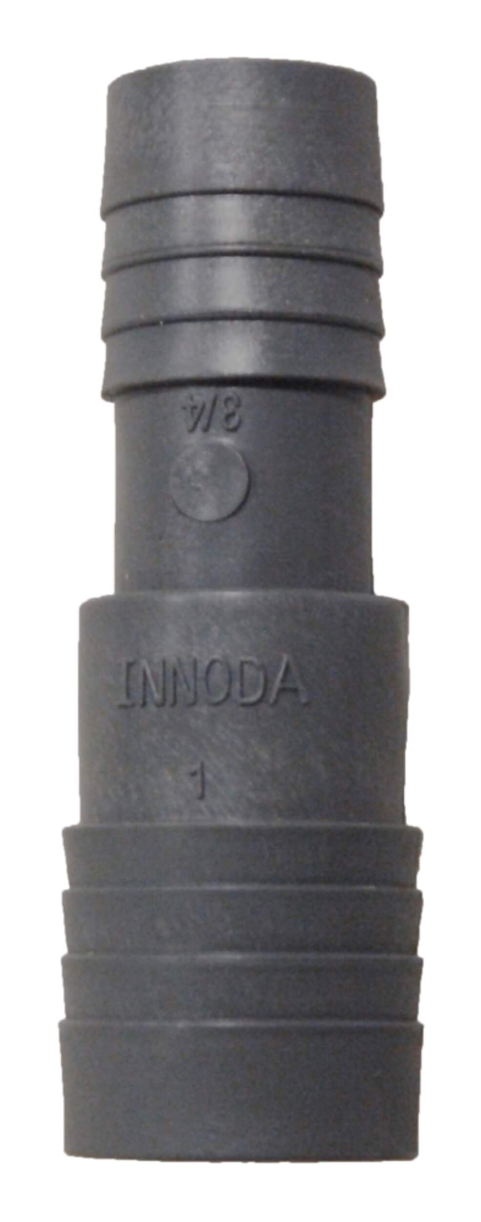 Innoda Poly Pipe Coupler for Cold Water, 1 to 3/4-in Front_Flat