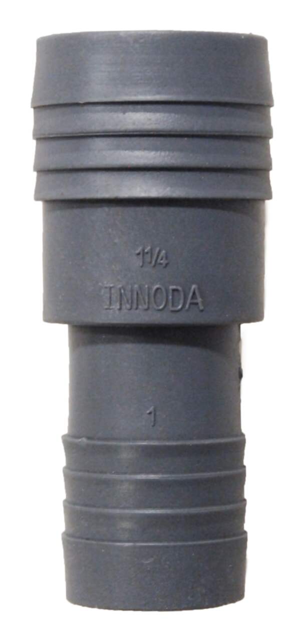 Innoda Poly Pipe Coupler for Cold Water, 1-1/4 to 1-in