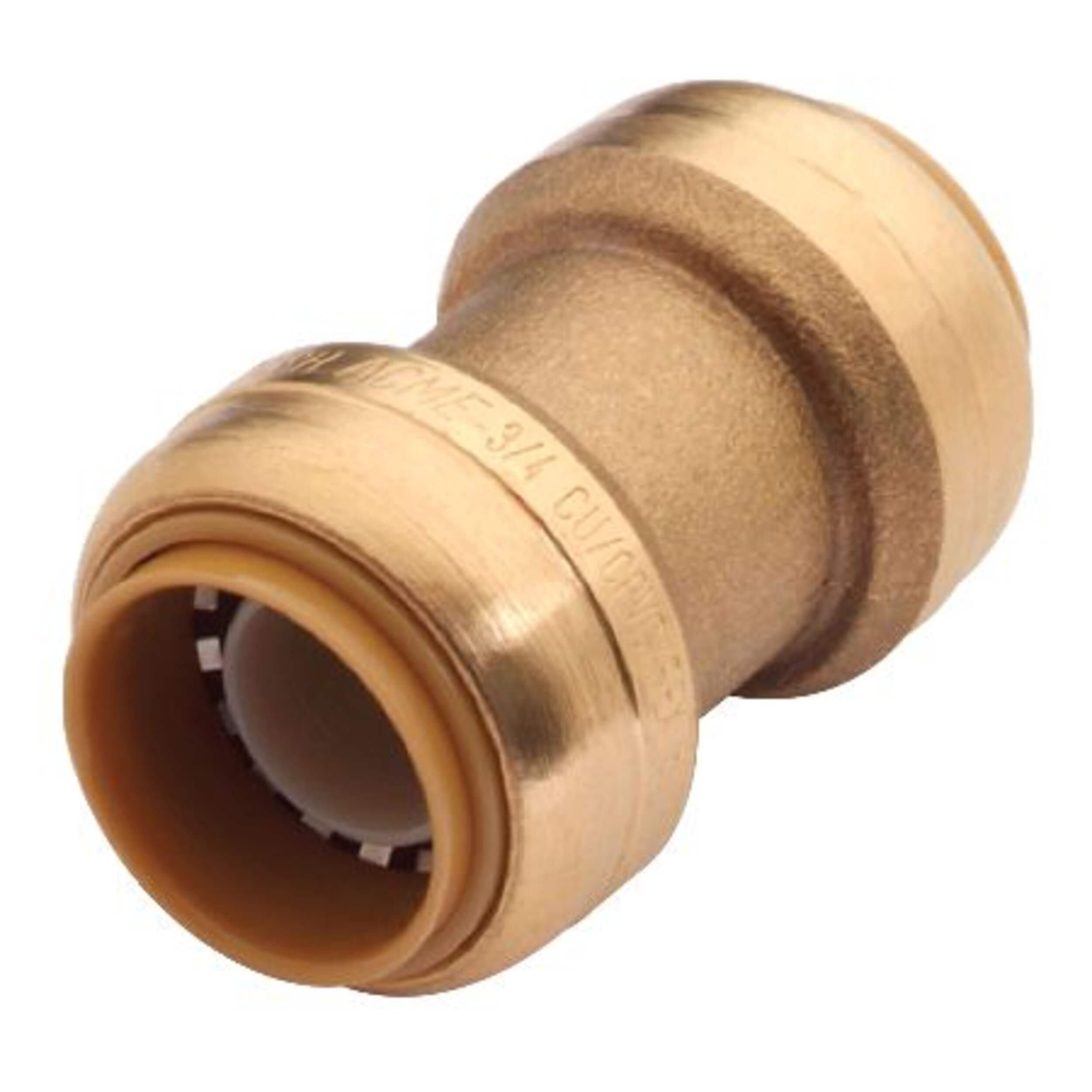 Push N’ Connect Straight Coupling, 3/4-in Front_Angled_Left