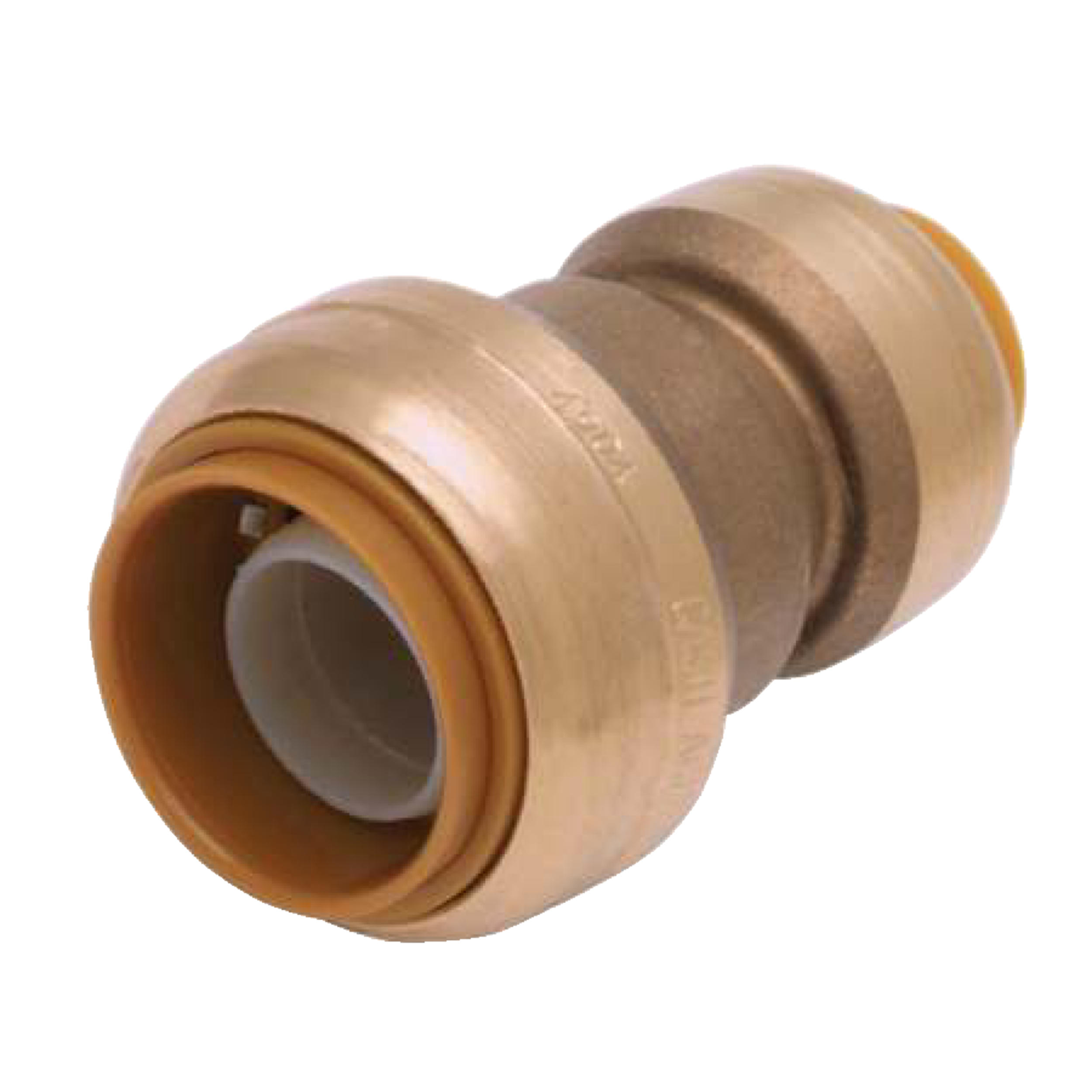 Push N’ Connect Reducing Coupling, 3/4 x 1/2-in Front_Angled_Left