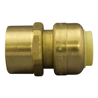 Waterline Universal Fit Push N' Connect Female Adapter, Assorted Sizes