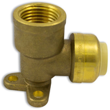 Raccord coudé à oreille Push-Fit, 1/2 po Front_Elevated