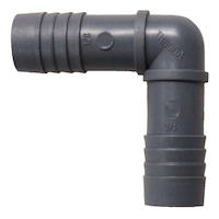 Coude de tuyau Innoda, 3/4 po Front_Flat