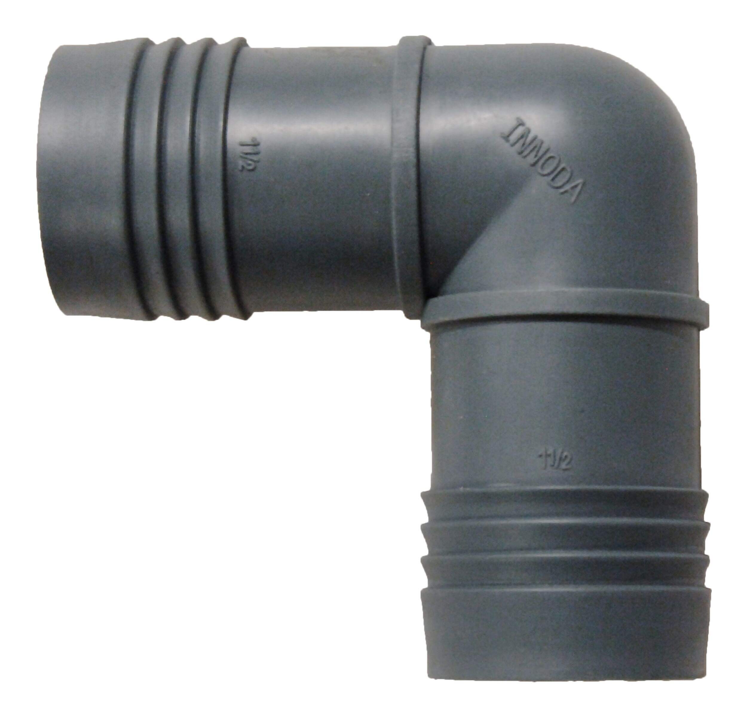 Coude de tuyau Innoda, 1-1/2 po Front_Flat