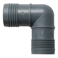 Coude de tuyau Innoda, 2 po Front_Flat