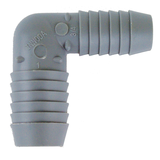 Coude de conversion Innoda en polypropylène pour eau froide, 1 à 3/4 po Front_Flat