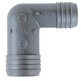 Coude de conversion Innoda en polypropylène pour eau froide, 1 1/4 à 1 po Front_Flat