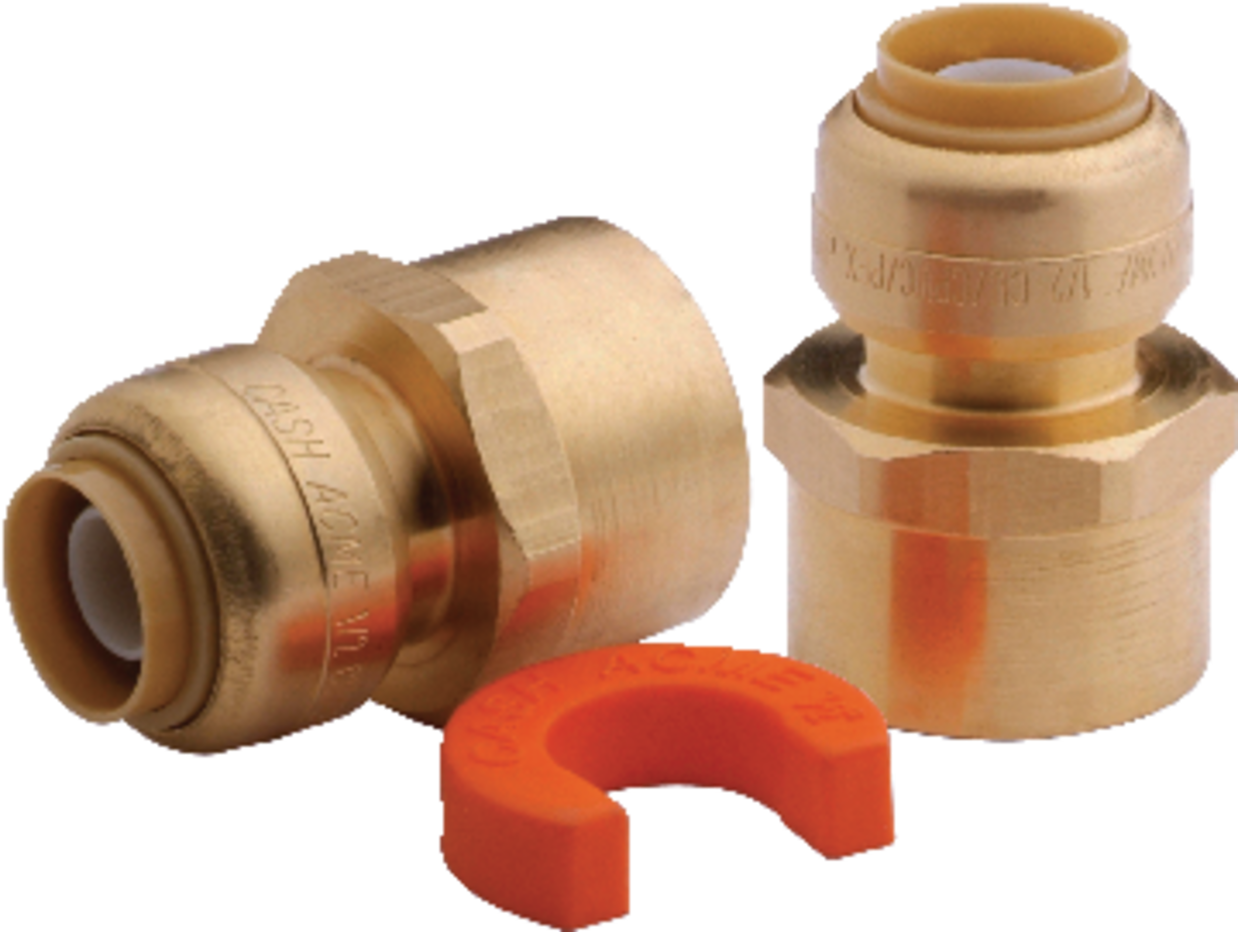 Waterline Push N' Connect Water Heater Connector Kit, Female Pipe Thread, 1/2 x 3/4-in, 3-pc Composite_or_Mixed
