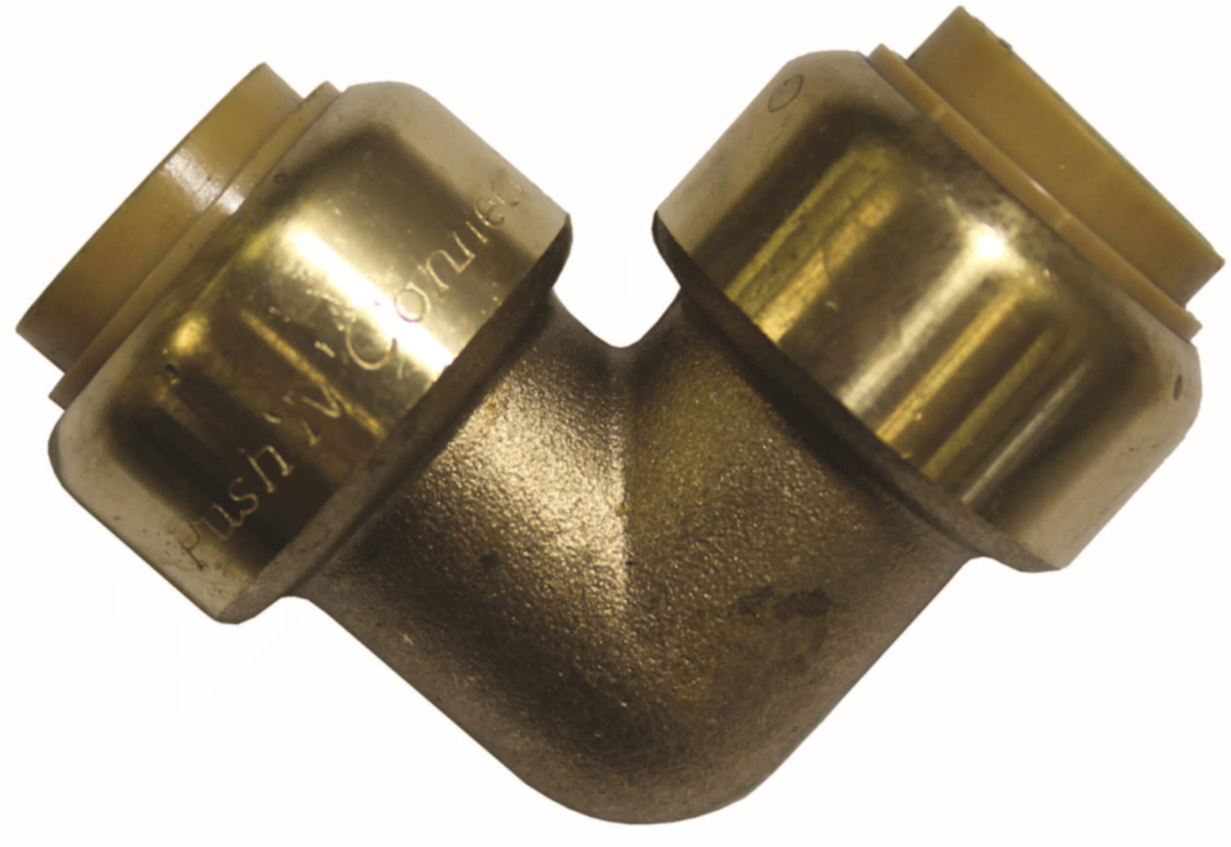 Waterline Push N' Connect 90-Degree Elbow, 3/4 x 1/2-in Front_Flat