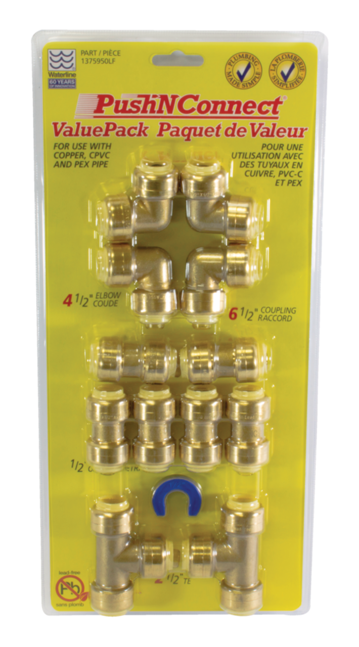 Push-fit Brass Fittings