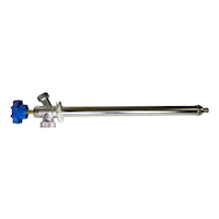 Waterline PEX Wall Hydrant with Vacuum Breaker, 1/2 x 12-in Side_Right